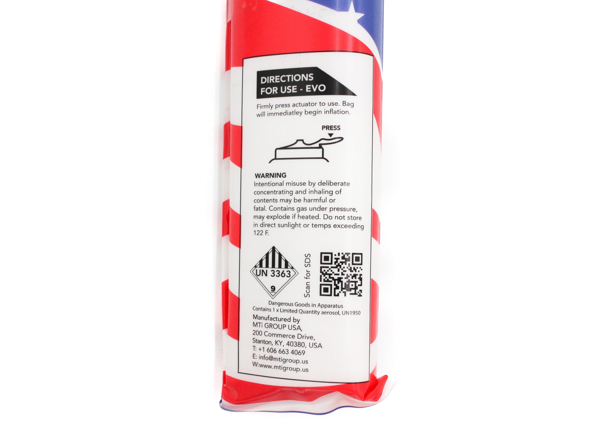 BlastBag EVO blast hole sealing plug packaging for safer blasting