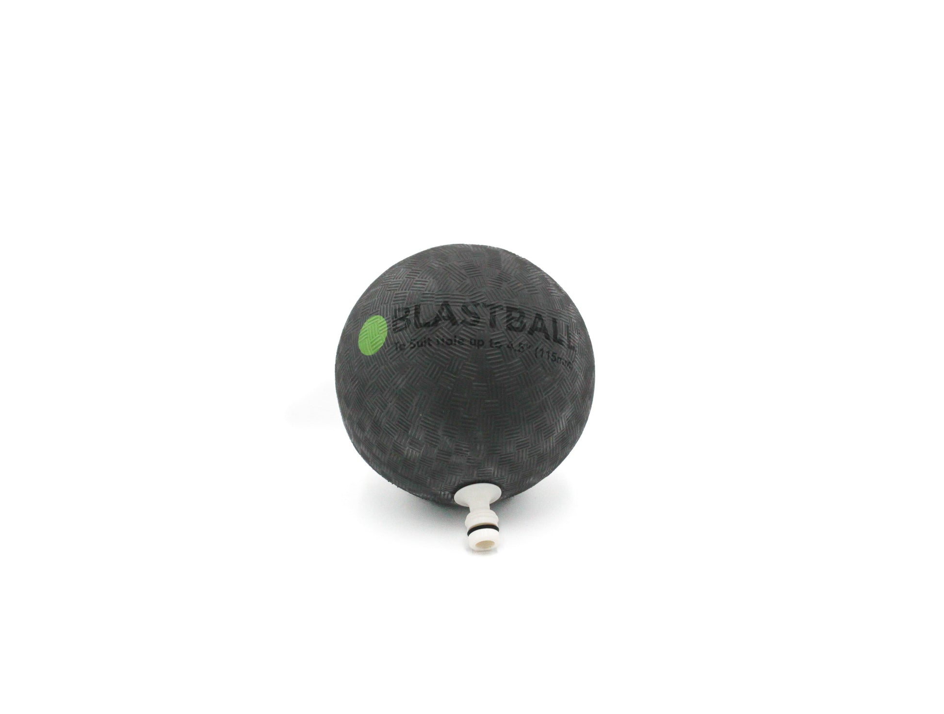 BLASTBALL™ underground blasthole plug on white background