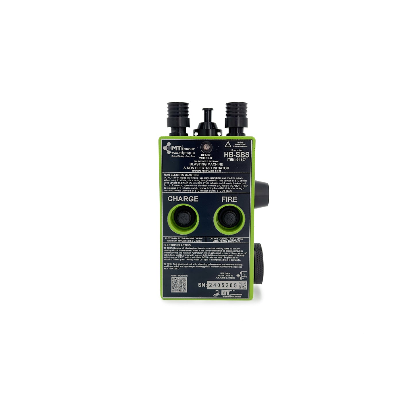 HB-SBS Blasting Machine - Dual Initiation