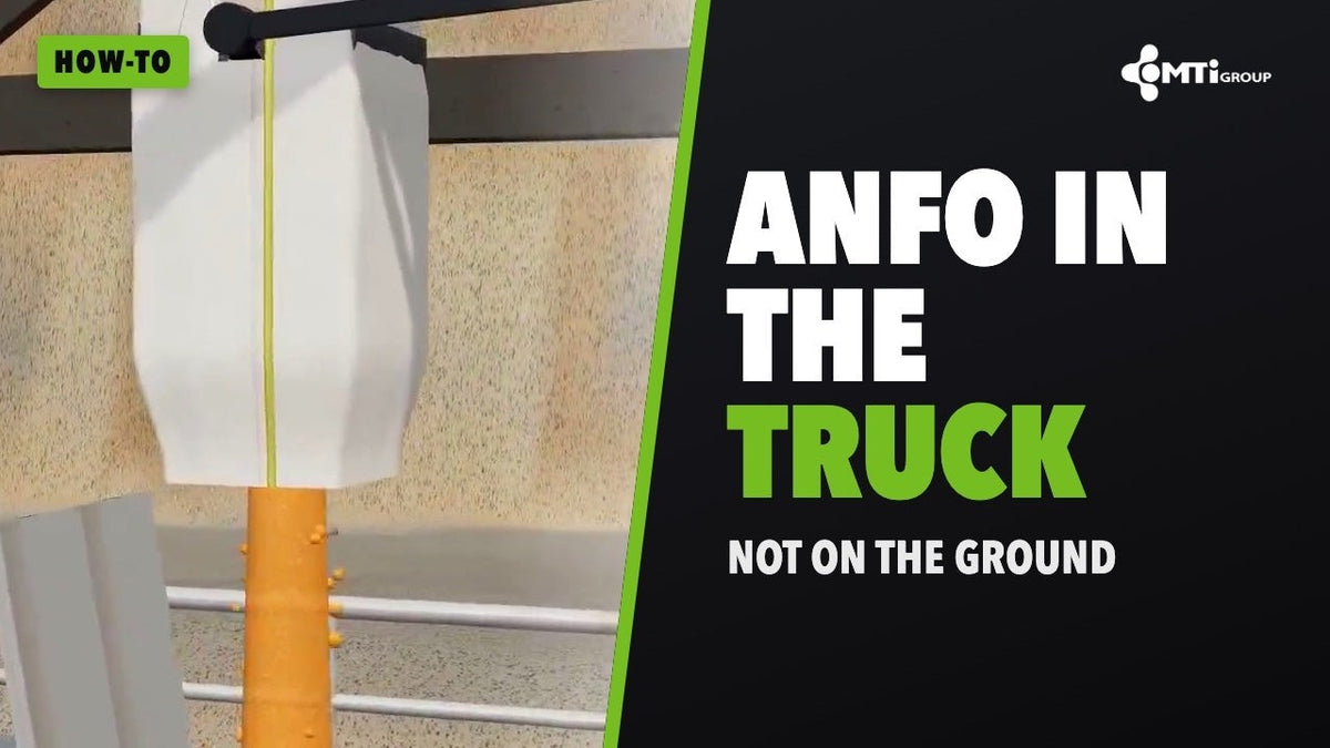 How-to video: fitting a Bin Skirt on an ANFO bin