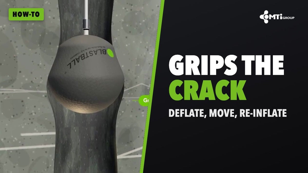 How-to video: How to plug a broken-through underground blast hole with a BLASTBALL™