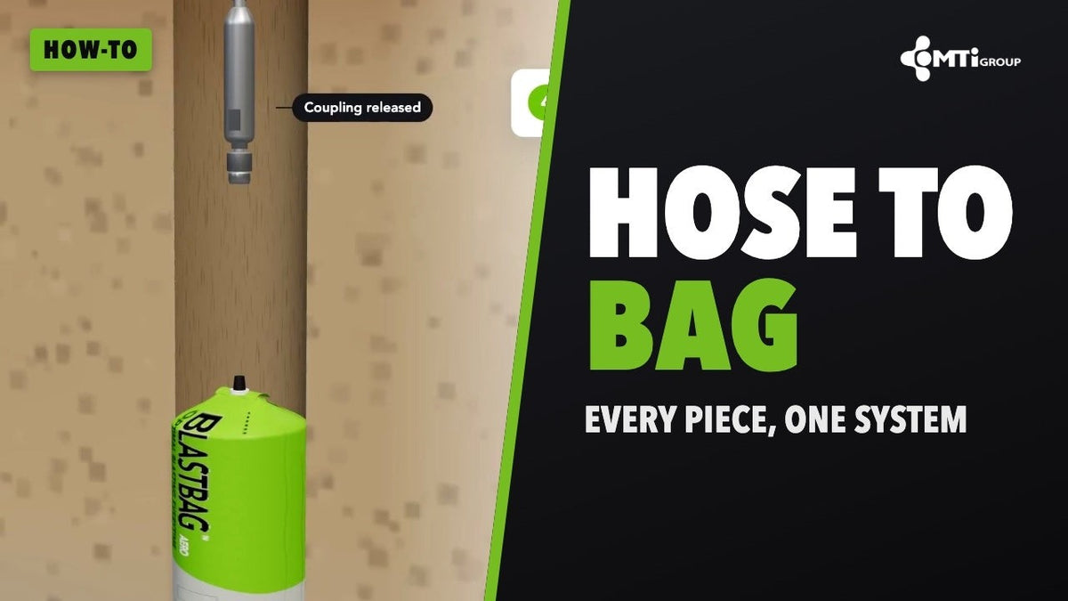 How-to video: BLASTBAG™ AERO and BLASTBALL™ inflation equipment: what each piece does and how it connects